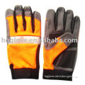 safety glove with reflective strap